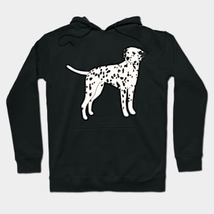 dalmatian illustration Hoodie